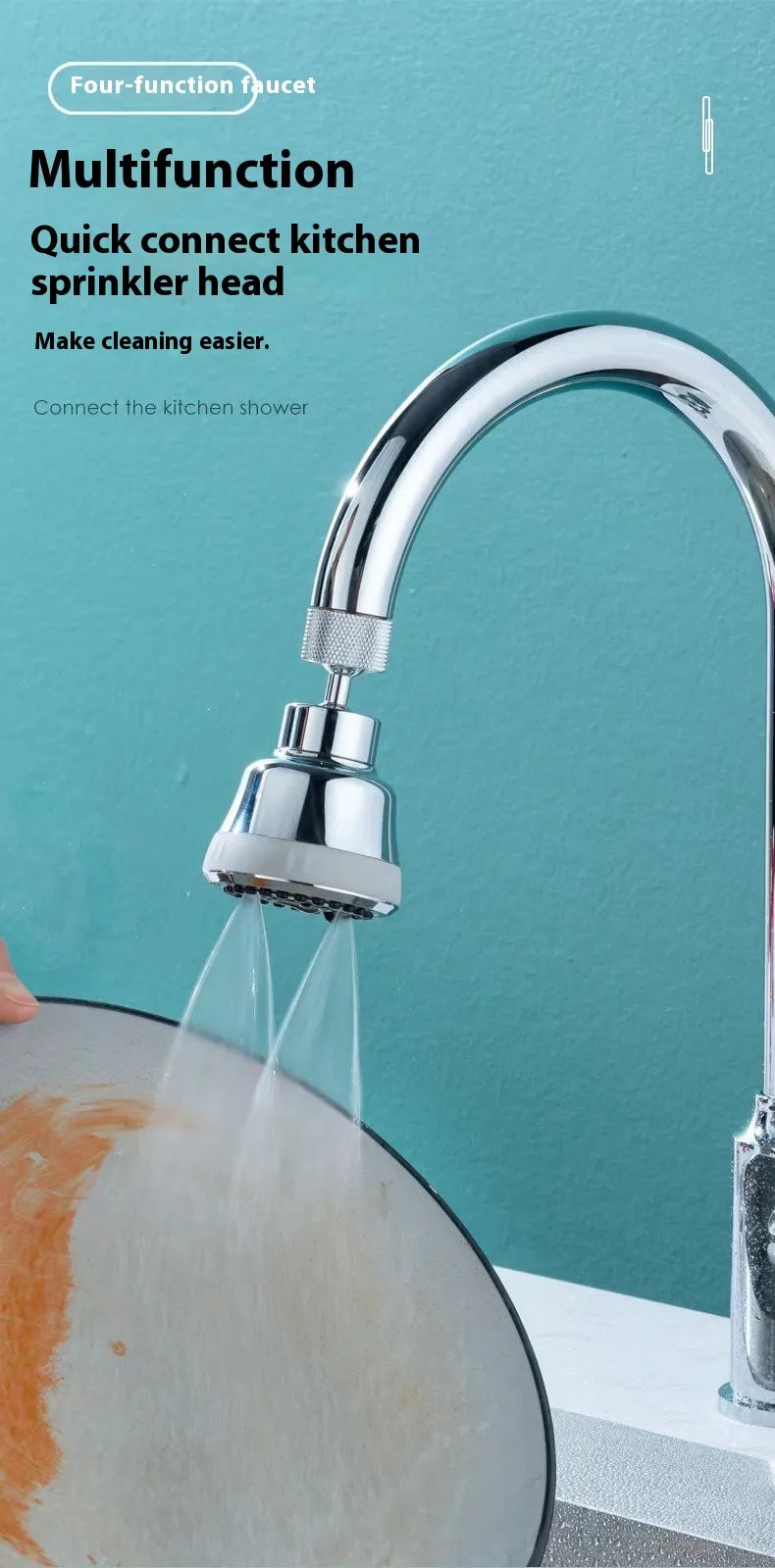 Universal Faucet Water Extender