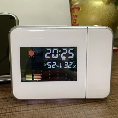 Home electronic clock with temperature & Humidity Display