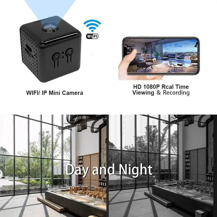 Portable Cube Security Camera