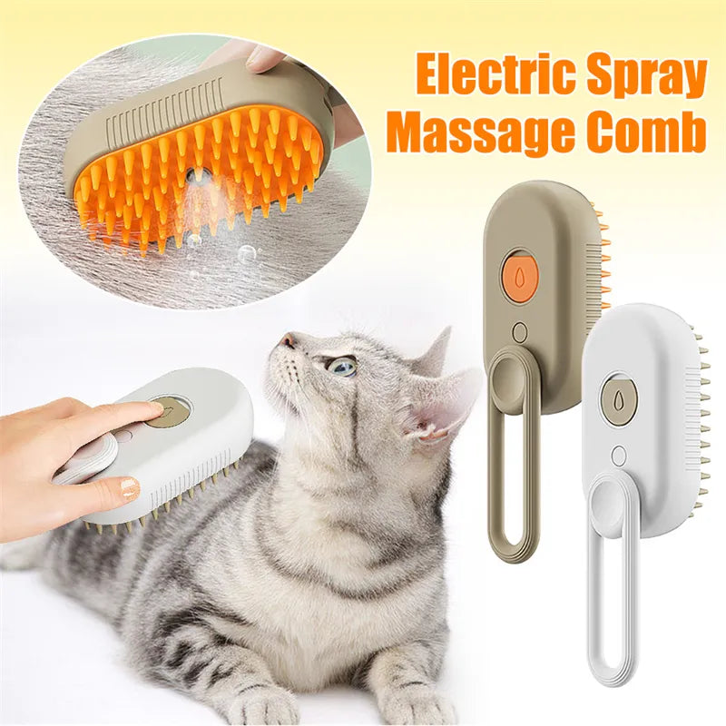 Pet Hair Removal Steam Comb