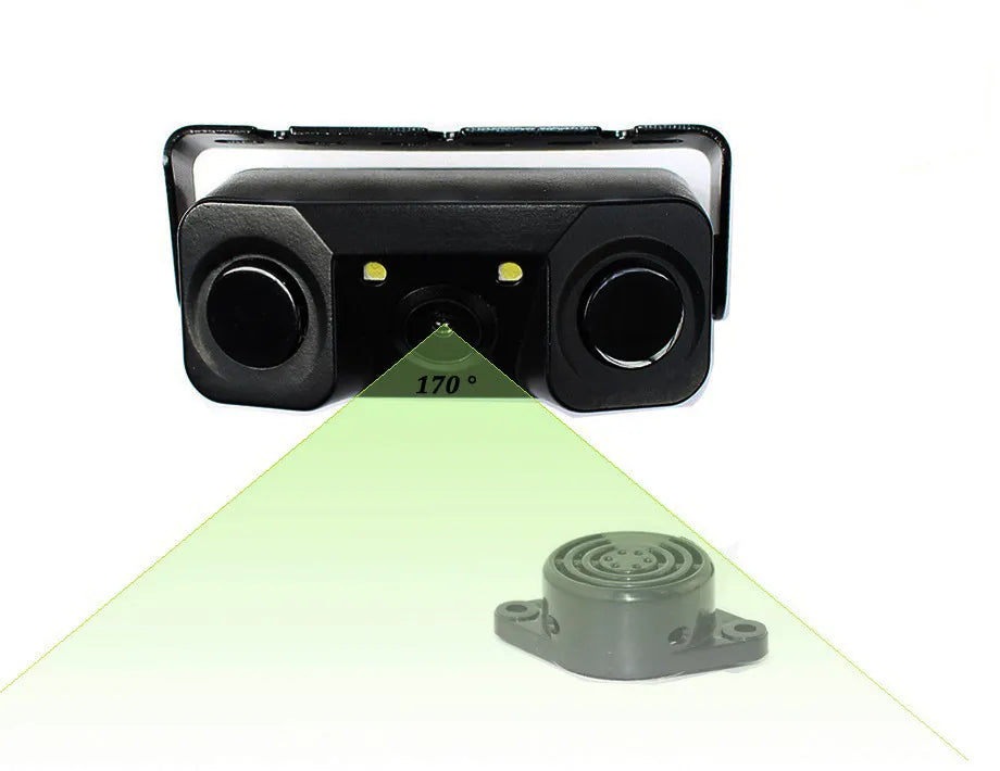 Three-in-one Camera Image Alarm Sound