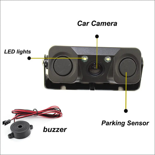 Three-in-one Camera Image Alarm Sound